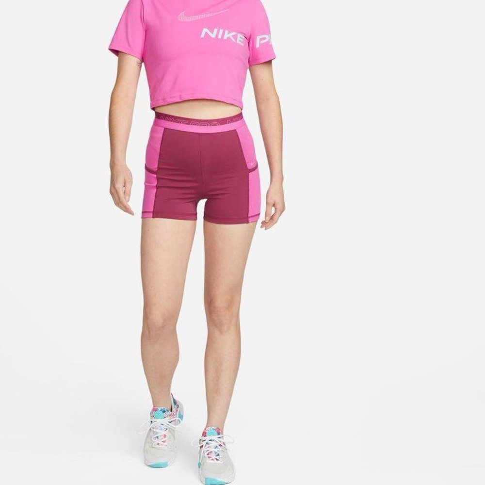Nike Pink & Magenta Bike Shorts